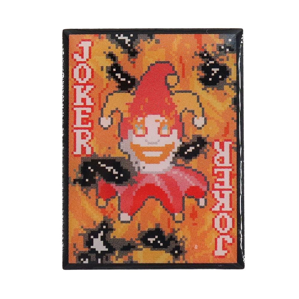 Creative Clown Role-Playing Badge: Card Game Brooch & Collector s Gift оранжевый