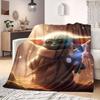 StarWars Flannel Blanket Print Cartoon for Bedrooms Sofas Beds Chairs Picnics Travel Home Decor Gift