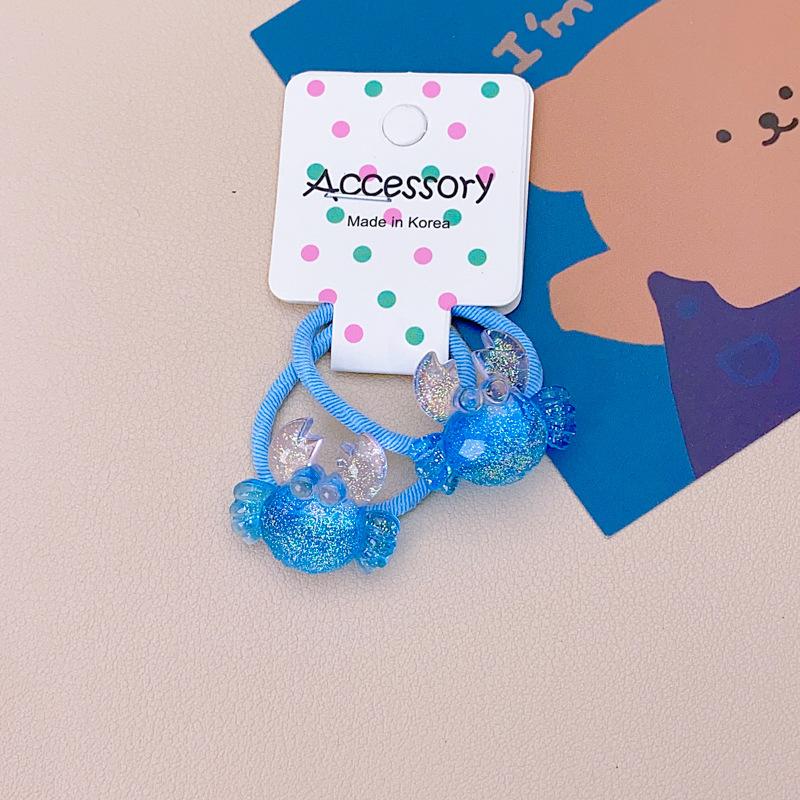 Kinder Pailletten Floral Elastische Haarbänder Gummiband Haargummi Prinzessin Kawaii Haarseil Kopfbedeckung Mädchen Kinder Haarschmuck