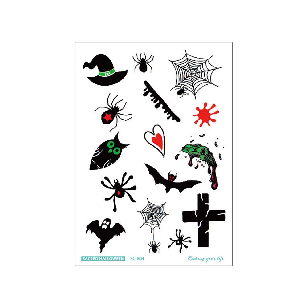 SC Series Waterproof Full Arm Flower Tattoo Stickers - Original and Sexy Design 105*150MM