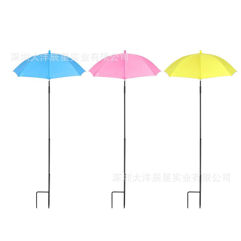 Popular Plant Sunshade Flower Potted Plant Sunscreen Umbrella Heat Insulation Outdoor Plant Floor Insert Umbrella Company