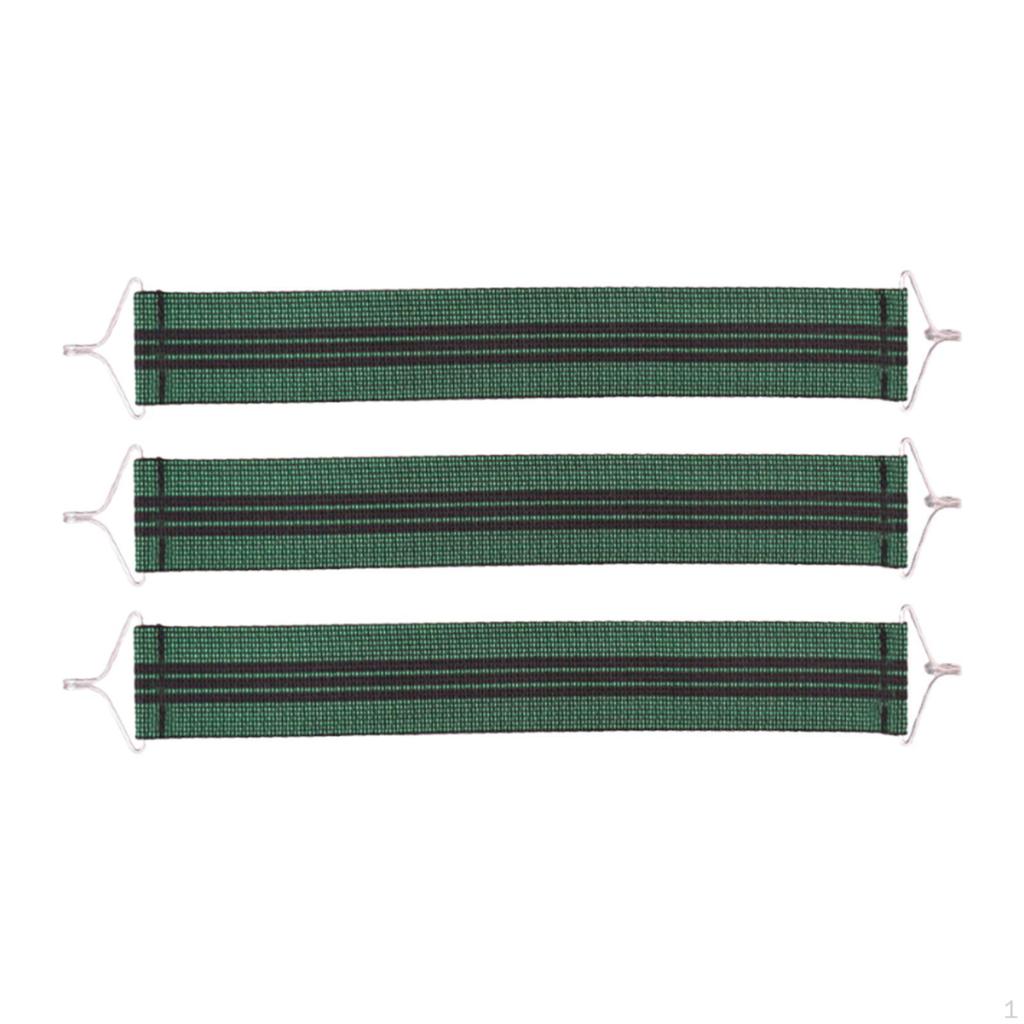 3 Pack Patio Chair Replacement Reinforcement Straps, Heavy Duty Extendable with Elastic Band for