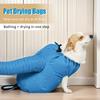 Folding Dog Hair Dryer Portable Pet Drying Bag Efficient Dogs Hair Dryers Blow Bag Cat Dryer Winter Pets Cleaning Accessories