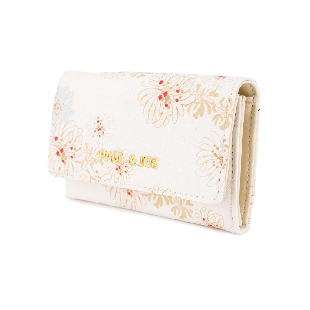 Paul Joe Accesories Card Chrysanthemum Floral Business Card Commuter Pass Case & Case, Print, PJA-W973, Women's, Print, Wallet, Holder,