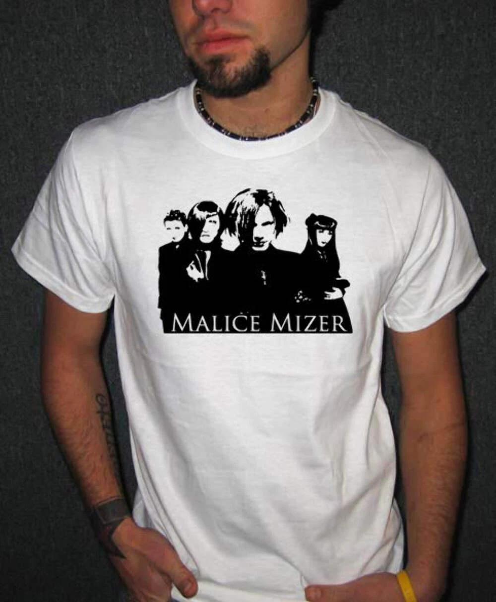Футболка с логотипом J-Rock группы Malice Mizer – Концертная футболка Japanese Visual Kei с Гакт 4XL