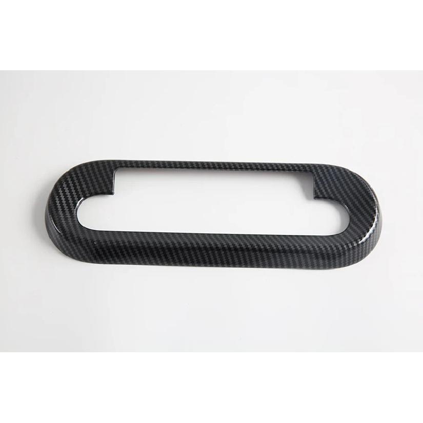 For BMW Mini 2025 2026 Car Accessories Carbon Fiber Style Air Conditioner A/C Switch Cover Frame Trim