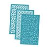 3Pcs Clay Tool Silk Screen Stencils Silk Screen for Clay for Jewelry Making Home Earrings Decoration DIY