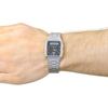 Casio AQ-230A-1DMQYES Men's Analog Quartz Watch Black Stainless Steel Band