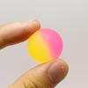 15Pcslot High Bounce Toy Balls Kids Gift Party Favor Decoration Kids Bouncing Ball Pattern Soild Color Two-Color Bounce Ball