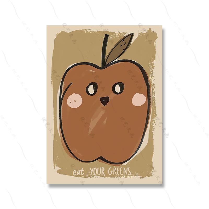 Funny Animal Rabbit Dove Cartoon Wall Art Canvas Painting Nordic Retro Nursery Decorate Poster Print Picture Kid Room Home Decor