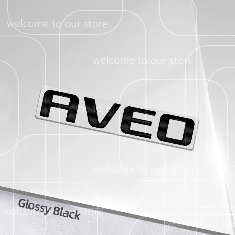 3D For Chevrolet Aveo Cruze MT Car Sticker Zinc Alloy Emblem Body Accessories Styling Metal Rear Trunk Badge Decal
