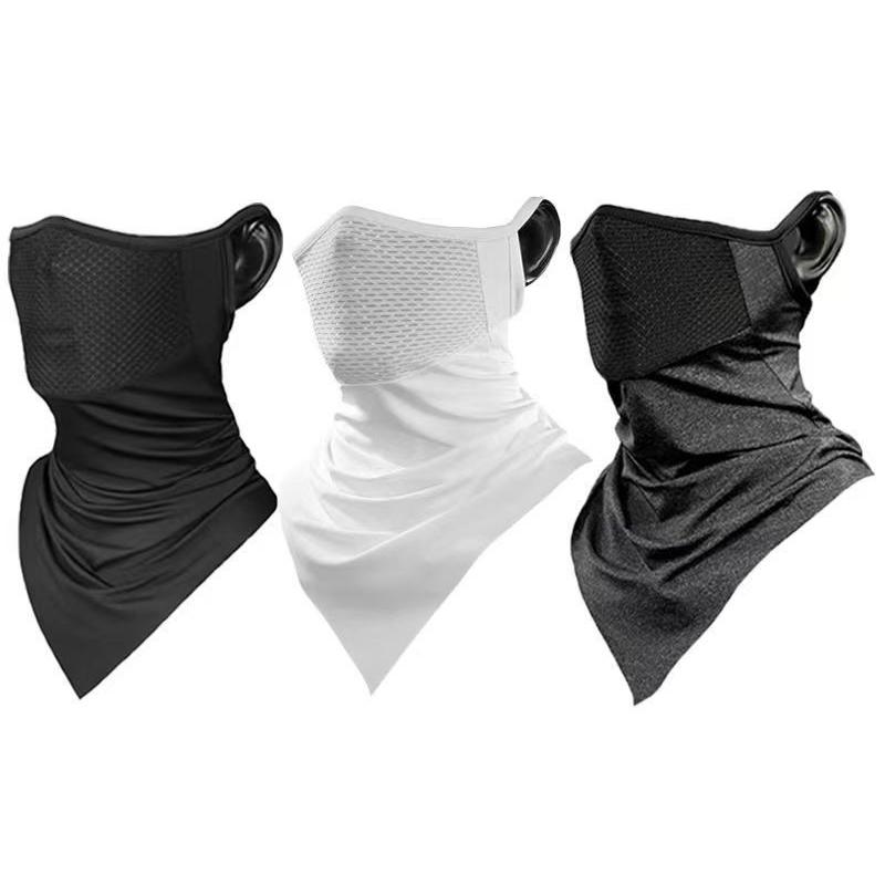 Ice Silk Head Cover Sun Mask Full Face Summer Cycling Magic Bandanas For Men And Women Fishing Face Towel