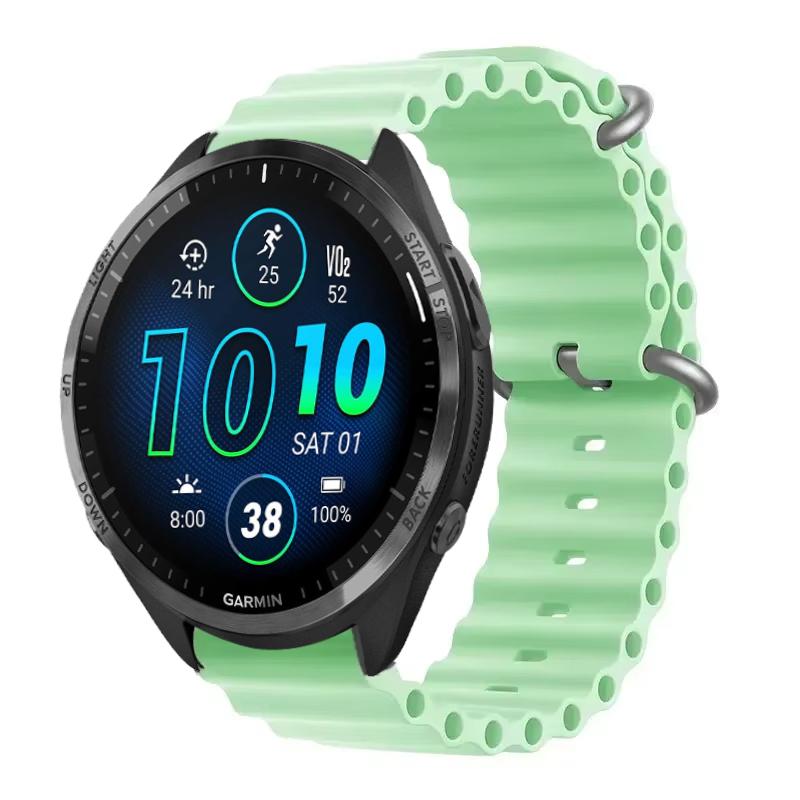 Sports Silicone Strap For Garmin Forerunner 965 955 Solar 945 935 745 Strap Watch Band 22mm Replacement Wristband Bracelet
