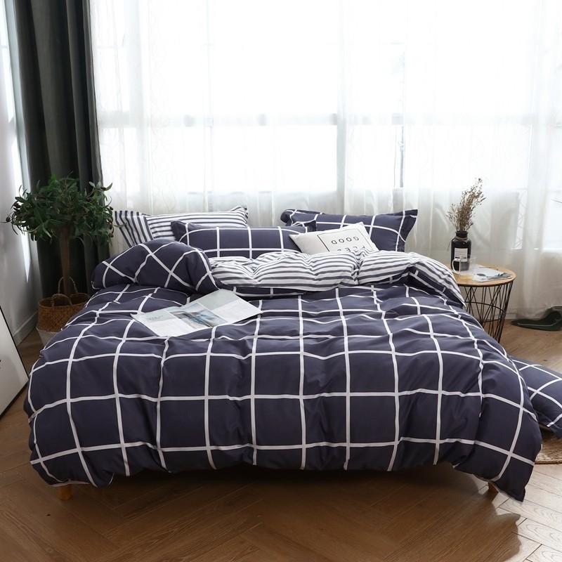 

Simple Printed Duvet Cover Single Bed Quilt Cover Geometric Pattern Queen King Size One Comforter Cover Without Pillowcases 150x200cm 1PCS
