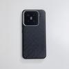 Rubik's Cube Embossed Full Coverage Magnetic Phone Case for 15 Pro - Drop-Proof Protection