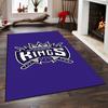 Sacramento Kings Logo Design Rug Non-slip rug suitable for living room and bedroom sofas