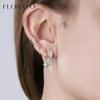 FLORATO 925 Silver Earrings Chain Tassel Pendant Earrings Zircon Silver Earrings for Women Trend Luxury Wedding Jewelry