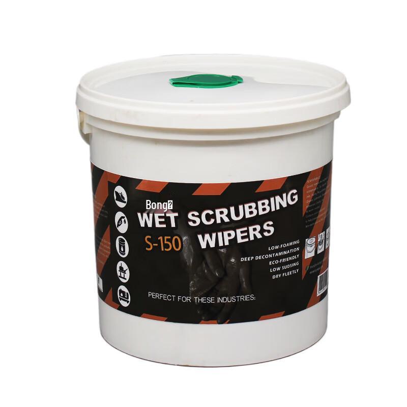 BONSSUE Pre-Moistened Industrial Oil Removal Wipes