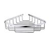 Free Sample Sus304 Stainless Steel Storage Basket Modern Design Triangular Hanging Corner Bathroom Shelves for Hotels