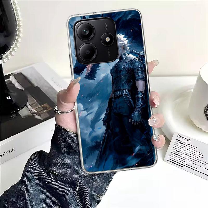Final Fantasy FF VII Soft Phone Case For Xiaomi Redmi Note 15 14 14S 13 12 Pro Plus 12S 11 11S 11E 10 10S 11T 5G Fundas Coque Re