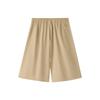 Skechers Breathable Skin-Friendly Solid Color Comfortable Casual Shorts Women bottoms L226W067-03LF