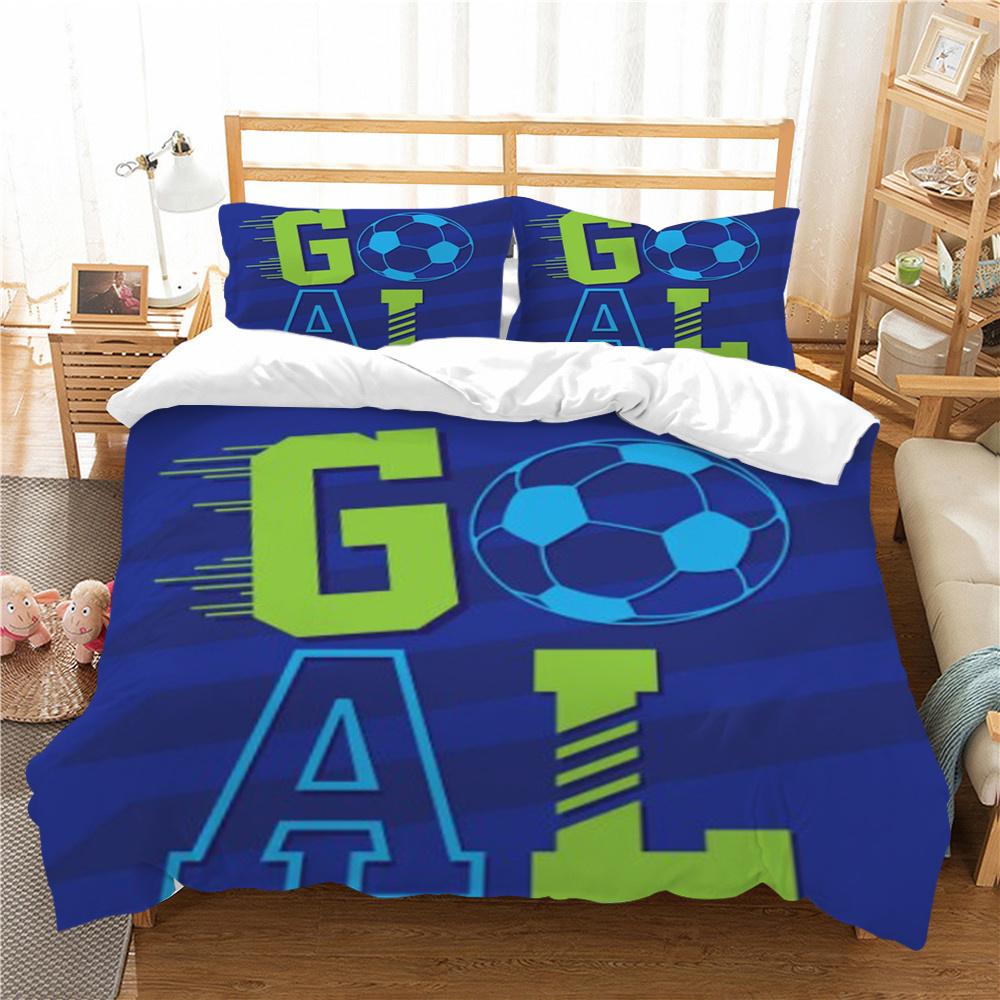 Set de lenjerie de pat cu imprimeu creativ Copii Adolescenți Seturi de lenjerie de pat dublu King Size Textile de casă de lux