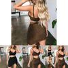 Premium Quality 2 Piece Women Bodycon Two Piece Crop Top And Skirt Set For Stylish Parties