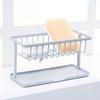 Double-layer Home Brush Kitchen Sponge Bottle Rack Draining Storage Holder Shelf