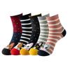5 Pairs Fun Kitten Cotton Socks Gift Cute Cat Socks Women Cartoon Animal Crew Socks Colorful Casual Sock Set