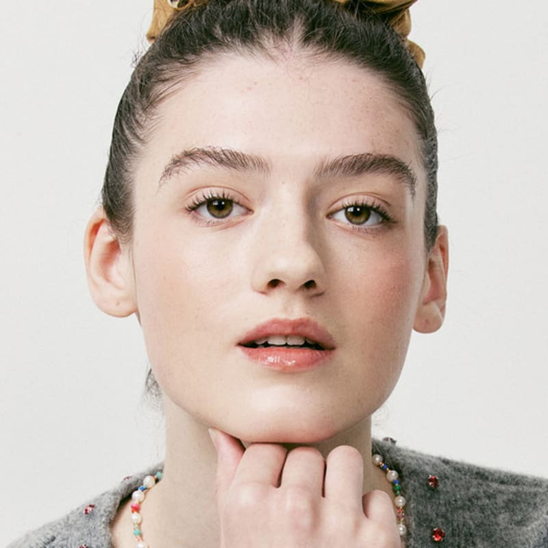 VINTAGE HOLLYWOOD Suede Ball Scrunch_VH249OHB007M