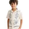Scotch Boys Patterned Short-Sleeved Shirt