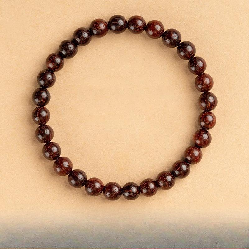New Natural African Rosewood Bracelet - Elegant Ethnic-style Wooden Accessory - High-end Collectible Item