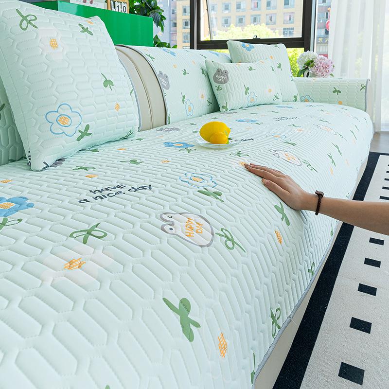Modern Minimalist Sofa Cushion Cover Cloth Towel  New Seat Cushion One-Piece Combination Sofa Cover