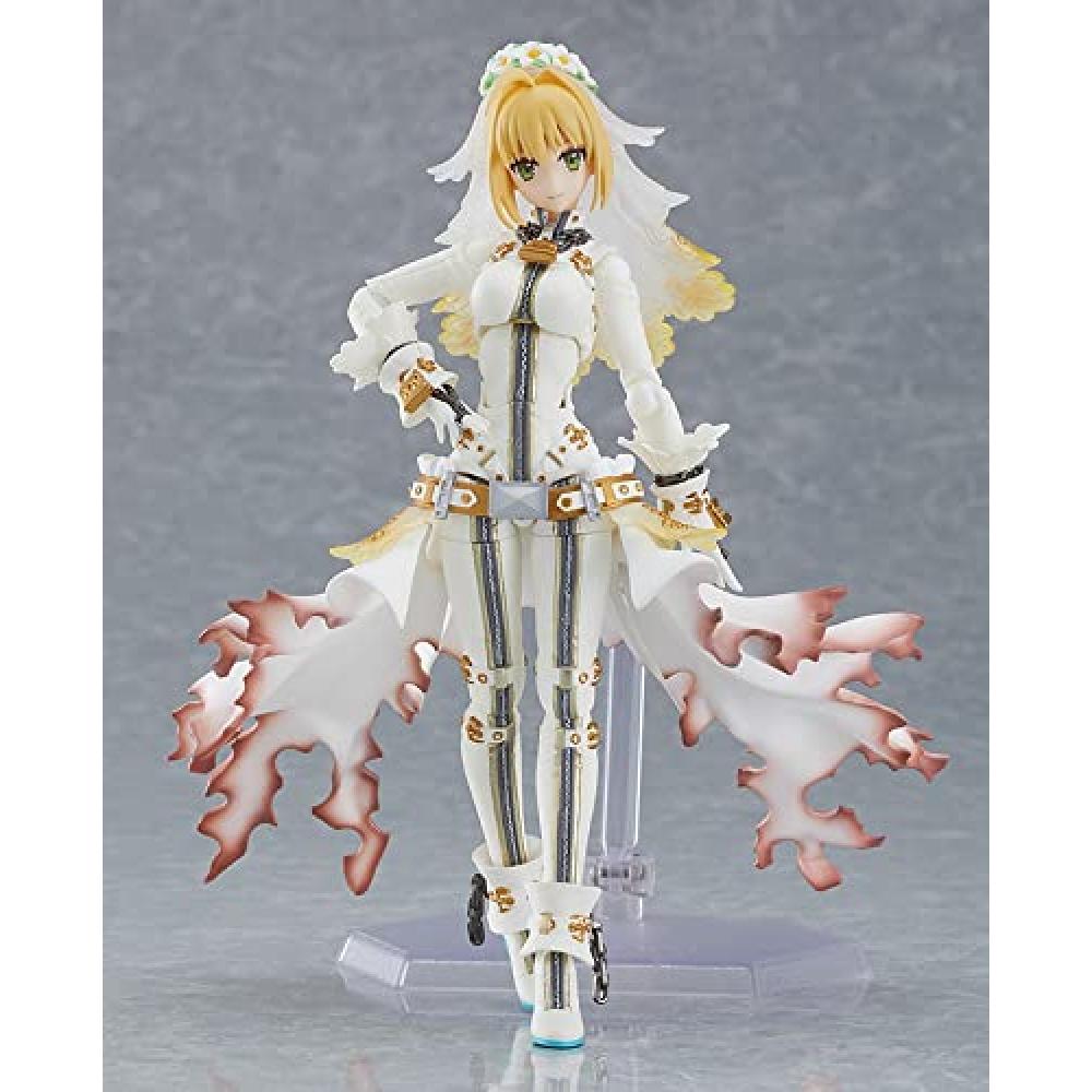 Figma FateGrand Order SaberNero Claudius [Mireasă] Figurină mobilă pictată din plastic fără scară