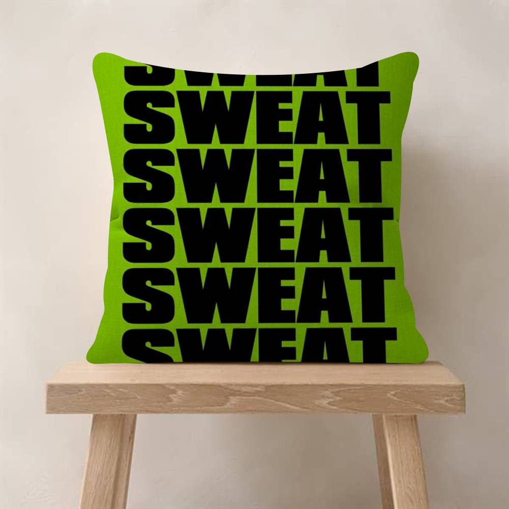 Singer CCharli XCX BRAT  Pillow Covers Cartoon Sofa Decorative Home Doublesided Printing Short Plush Cute Cushion Cover