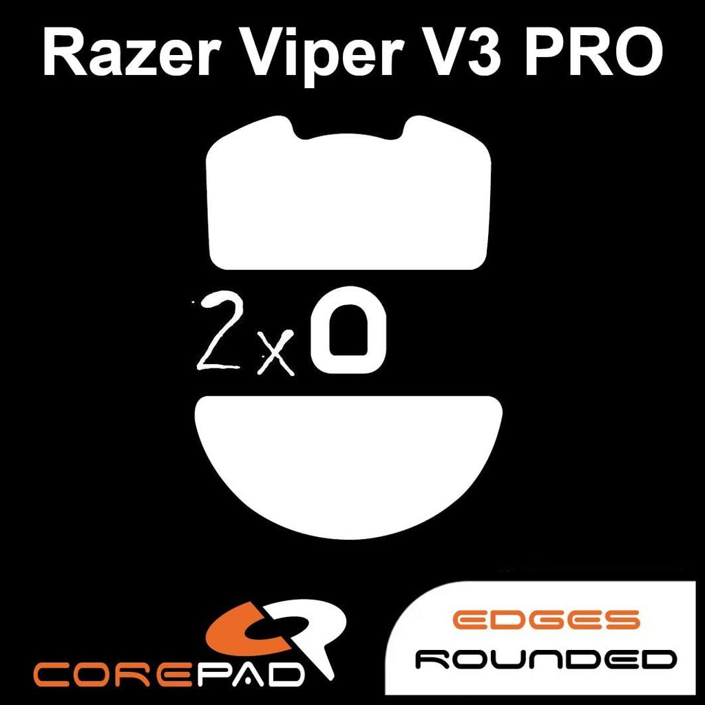 Corepad Skatez PRO Mouse Sole for Razer Viper V3 Pro 2set PTFE100% (PRO)