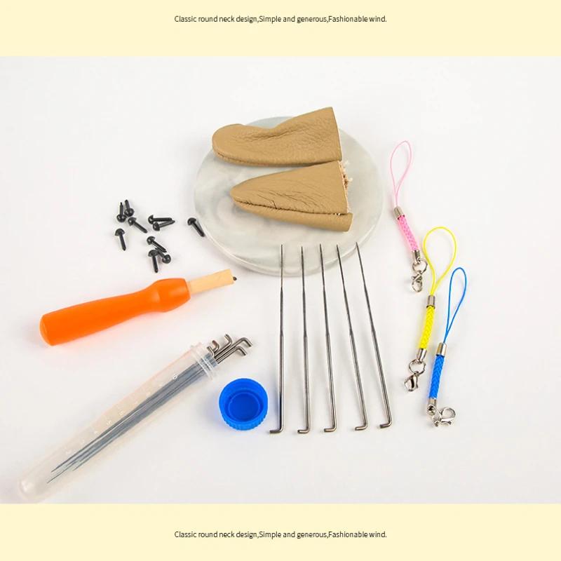 Needle Felting Kit Wool Felting Tool Starter Kit Felt Molds with Portable Storage Box for DIY Craft Home Decoration
