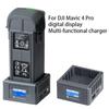 Portable Charger Station For DJI Mavic 4 Pro Digital Display Battery Charger Hub Quick Charging Case For DJI Mavic 4 Pro