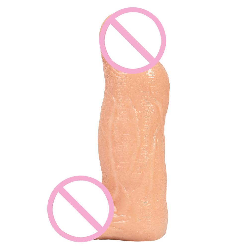 Thick Large Realistic Silicone Dildo Fist Anal Dilator for Women