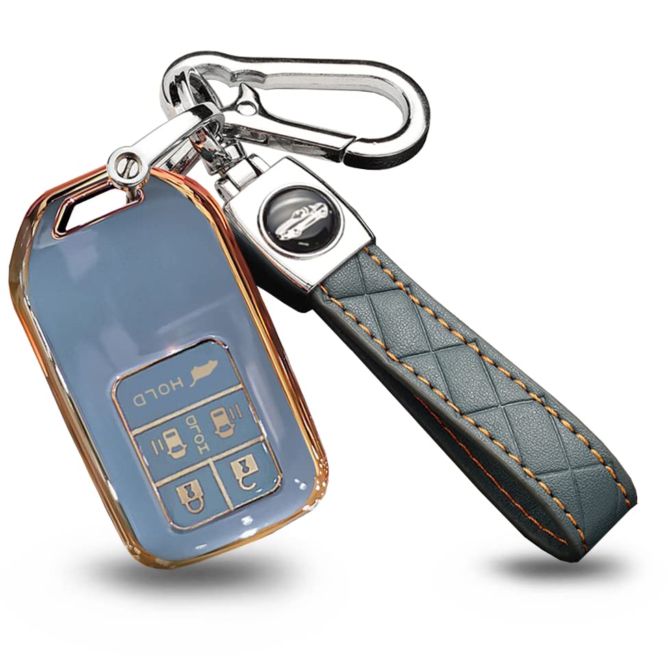 

Чехол для ключа Ключ Ключ Подходит для Honda Odyssey Кожаный Ключ Красный [SANRILY] Honda, Держатель, Чехол, Защита, Elysion, Защита от падения, Защита от царапин,