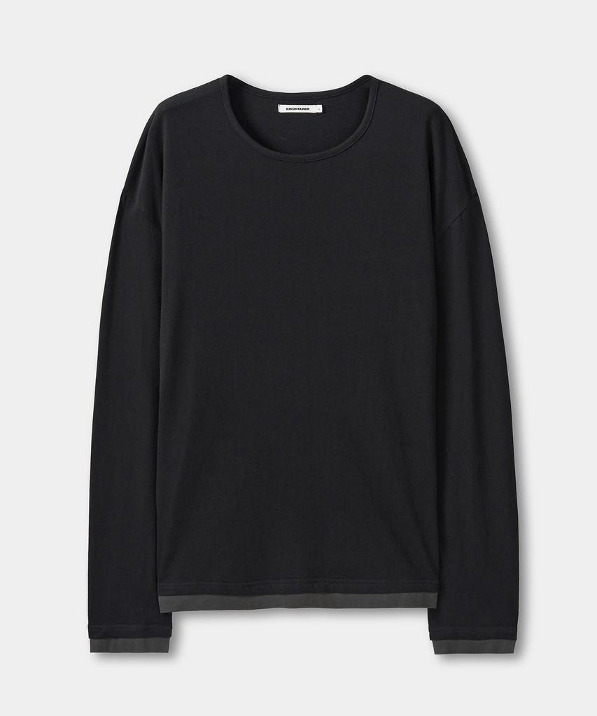 EXCONTAINER Vintage Layered Long Sleeve (Black)