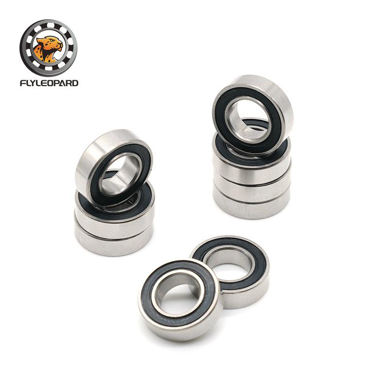 In-stock 6900 2RS Thin-walled Deep Groove Ball Bearing, 10x22x6, High-speed Motor Bearing with Blue Rubber Seal.
