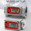 1/1.5/2inch High-Precision Digital Display Turbine Flow Meter Fuel Flow Meter Measuring Diesel Kerosene Gasoline Water Methanol