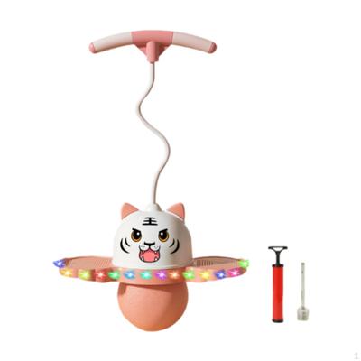 Pelota de Salto Pogo con Asa, Tabla Rebotadora Diseñada para Juegos y Entrenamiento Corporal