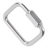 Chain Link Stainless Steel 4‑Corner Multifunctional Connection Buckle for Outdoor Hammock Camping Fishing Hiking8mm