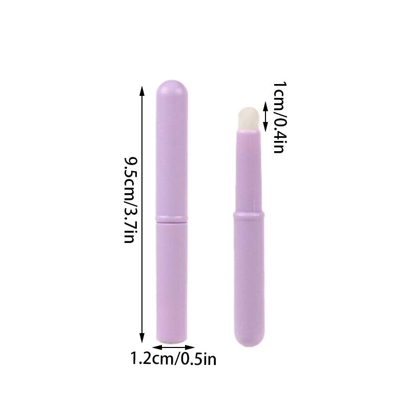 Multifuncti Fingertip Lipstick Blending Makeup Brushes Precision Concealer Makeup Brush Domed Portable Lip Brush