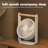 3000mAh Rechargeable Desk Fan Personal Portable Quiet 4 Speeds Adjustable Mini Table Desktop Fan for Cooling Home Office