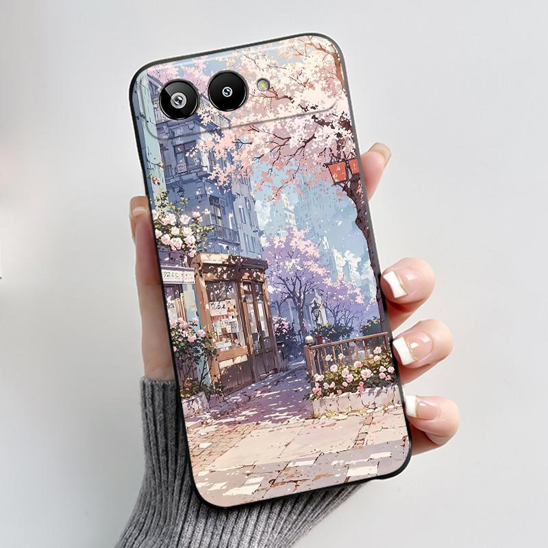 Casing For BLU G95 Case Aesthetic Luxury Cute Cool Boys Girls Pattern Black Matte Soft TPU Silicone Phone Case Back Shell Cover