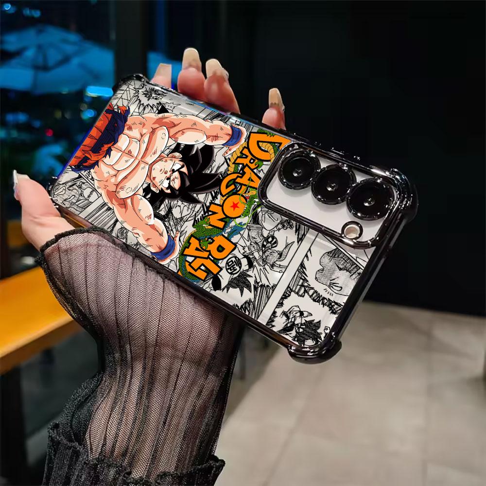 Goku Anime Dragons Balls Coque For Galaxy S26 Ultra Phone Case For Samsung S26 S25 S24 S23 S21 Ultra S20 FE S25 Plus Soft Cover