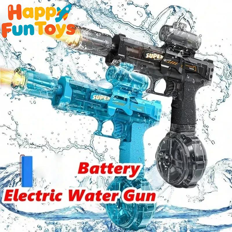 Simulation Fire Fighting Children'S Electric Water Gun Large Capacity Automatic Continuous Water Gun Water Spray Toys For Kids